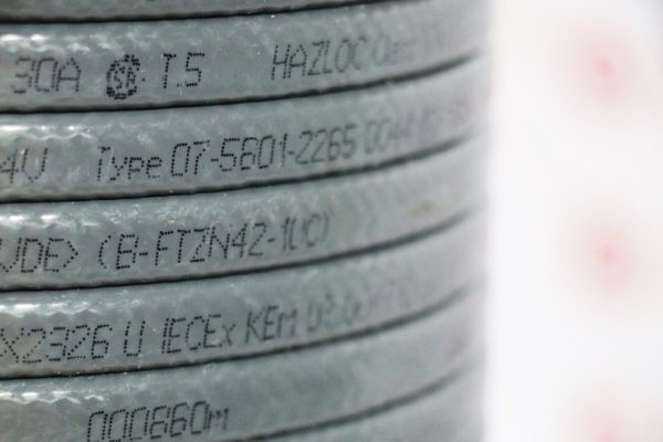 Саморегулируемый параллельный греющий кабель BARTEC PSB 26 (07-5801-2265, фторполимер) (2)