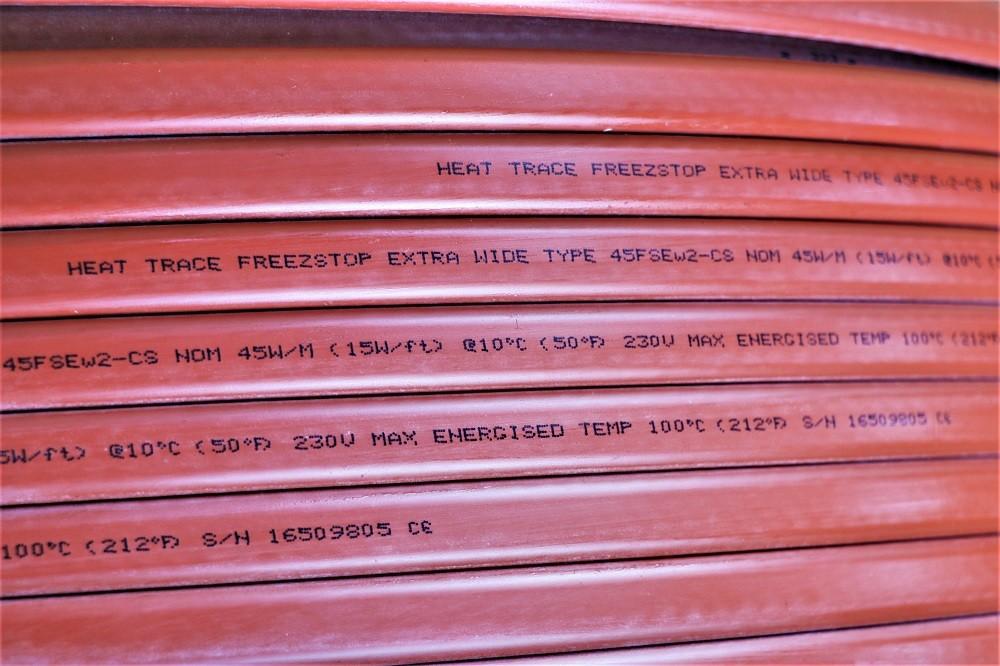 Саморегулирующийся нагревательный кабель HeatTrace 45FSEw2-CS Freezstop Extra Wide | Self-regulating heating cable HeatTrace 45FSEw2-CS Freezstop Extra Wide | Heat Trace LTD (United Kingdom) | Heat Trace LTD (Великобритания)