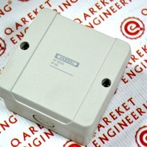 Коробка ответвительная Hensel KF 9025 (6000452) IP 65, размер 88х88х53, стойкая к УФ, мат. поликарбонат, опрессовка на 7 вводов М20, 5-пол. клеммн. 1,5-6 мм2