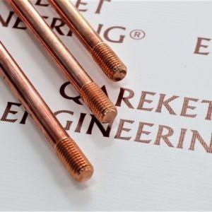 Медный заземляющий стержень | Copper-Bonded Earthing Rod | 5/8″ x 1200mm | RB205-FU | ABB Furse