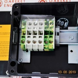 Raychem JB-EX-21 (EE x E) (1244-000579) ТРЕХФАЗНАЯ СОЕДИНИТЕЛЬНАЯ КОРОБКА (1XM32 + 6XM20) 3-PHASE SPLITTERBOX, 6 TERMINALS X 10 SQ.MM/ JB-EX-20, JB-EX-20-EP, JB-EX-21/35МM2…