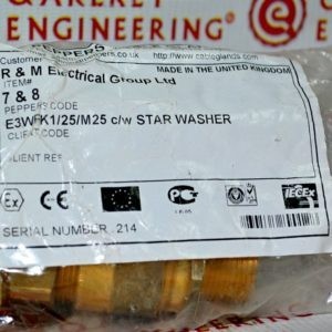 Взрывобезопасный Кабельный ввод серии E3WBFК1/25/M25