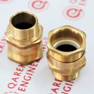 Взрывозащищенный кабельный ввод из латуни | Explosion-proof Brass Cable Gland CMP M32 A2F | 32A2F1RA