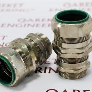 Взрывозащищенный кабельный ввод из никелированной латуни | Explosion-proof Nickel Plated Cable Gland CMP M50S | 50SE1FW1RA5