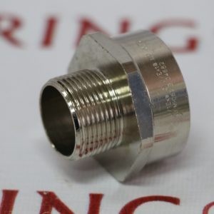 Взрывозащищенный переходник из никелированной латуни | Explosion-Proof Brass Nickel Plated Adapter | NordEX серии А M25 (M) x M32 (F) | А25-32