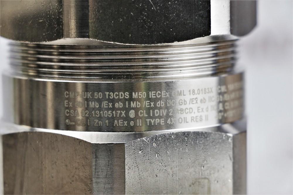 Взрывобезопасный кабельный ввод CMP серии 50 M50 T3CDS | 50T3CDS1RA5