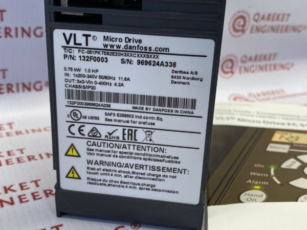 Danfoss серии FC 51 Micro Drive VLT Преобразователь частоты Артикул 132F0003 Qareket Engineering Danfoss серии FC 51 Micro Drive VLT Преобразователь частоты Артикул 132F0003 Qareket Engineering