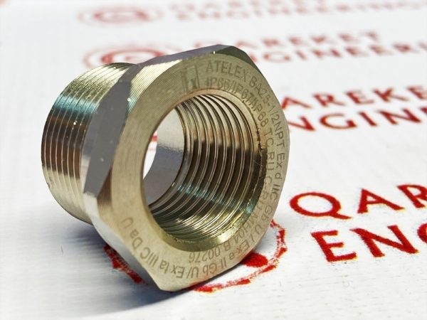 Взрывозащищенные переходники серии ВА M25 (M) х 12NPT (F) Артикул BA25-12NPT