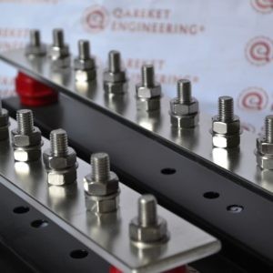 Луженая шина заземления на 8 контактов | EBAR8-T | Kingsmill Industries (UK)