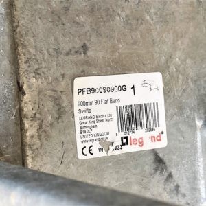 Legrand плоский изгиб 900 мм на 90º для кабельной лестницы | PFB90090900G