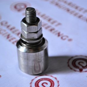 EARTH BOSS 30MM DIA X 30MM LG ST.STEEL C/W M10 STAINLESS STEEL FIXINGS | Стальная бобышка (изолятор) заземления 30ММ