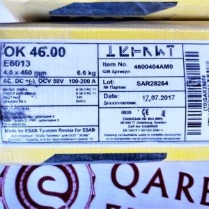 ESAB сварочные электроды OK 46.00 4,0 x 450 мм | 4600404AM0