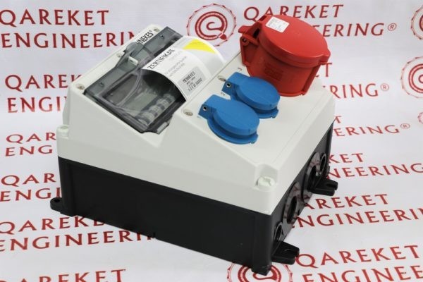 920011 Щит с розетоками AMAXX 260 x 225 мм IP 44 2 роз. SCHUKO® 16A, 230В 1 роз. CEE 32 A, 5п, 400В (9)