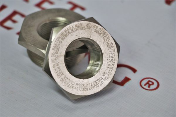 Переходник Raxton BB M40 (M) x M25 (F) NP (2)