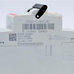 Автоматический выключатель ABB DS201 C16 APR30-L Артикул: 2CSR255441R1164