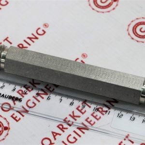 Трубный фитинг Parker из нержавеющей стали, шестигранный удлиненный ниппель, наруж. резьба NPT 1/2 дюйма | 8-8 MHLN