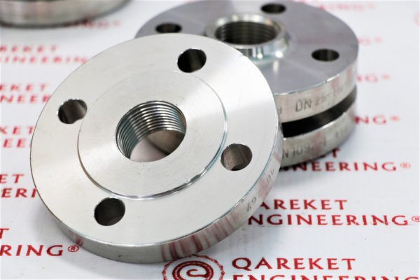 Фланец воротниковый приварной встык из нержавеющей стали Stainless Stell Weld-neck flange VIRAJ TS EN1092-1 11B DN25 PN1016 1.4307 101267 Thread 1 (F) (7)