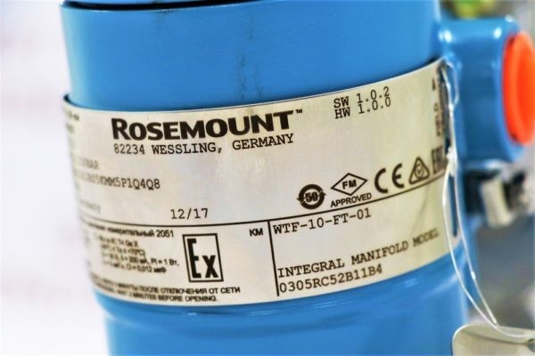 Преобразователь давления измерительные Rosemount 2051 и расходомер Rosemount 2051CF ( с поддержкой протоколов HART 4-20 mA и HARTT Low Power 1-5 B пост. тока версия 5 и7) (6)