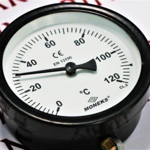 Термометр нижнего выхода котла MONEKS Ø100 0°C / +120°C