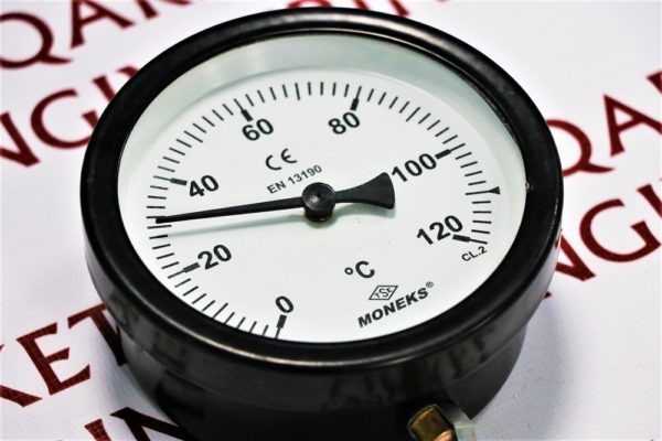 Термометр нижнего выхода котла MONEKS Ø100 0°C +120°C (3)