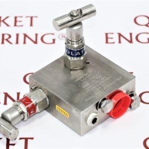 Kenmac MS9037B4NAT Kenmac 6000psi Instrument Manifold 1/2 In NPT | Двухвентильный приборный блок