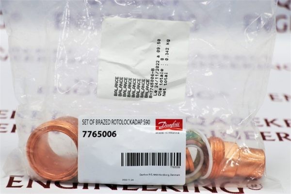 DANFOSS REFRIGERATION Паяный SET S90 ROTOLOCKADAP 7765006 (9)