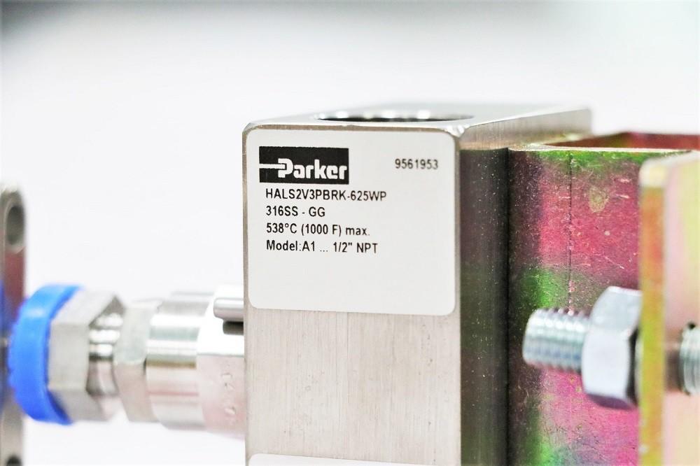PARKER | 2-, 3- и 5-вентильные измерительные блоки, игольчатые, выносного монтажа – Серия H | #HALS2V3PBRK-625WP