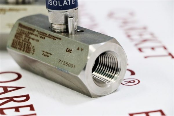 TESCOM™ Anderson Greenwood Instrumentation Ручные клапаны серии H7H71 H7VIS-4Q-SG (3)