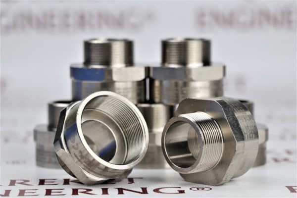 Explosion-proof brass nickel plated adapter Взрывозащищенный переходник из никелированной латуни HAWKE 476AM32M40 (2)