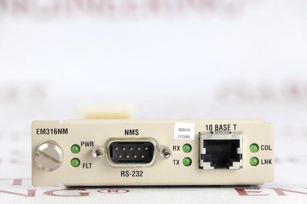 Management Module Port Модуль сетевого управления | Network Management Module EM316NM