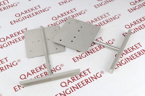 Монтажный кронштейн из нержавеющей стали 140 x 140 мм Stainless steel mounting bracket 140 x 140 mm Thermon XP-1-140X140 (2)
