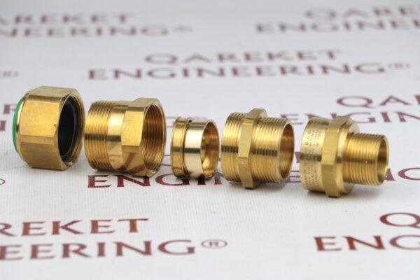 Explosion-proof brass cable gland Взрывозащищенный кабельный ввод из латуни CMP 25E1FX1RA (3)