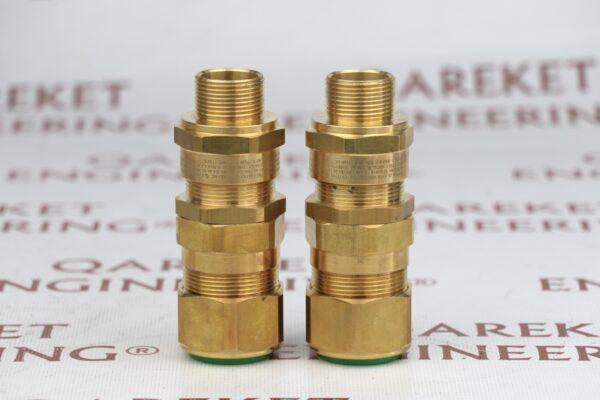Explosion-proof brass cable gland Взрывозащищенный кабельный ввод из латуни CMP 25E1FX1RA