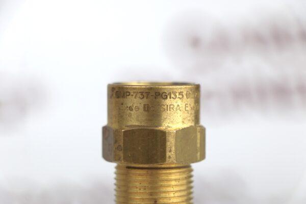 Explosion-proof brass adapter Взрывозащищенный переходник из латуни CMP 737-PG13.5(M)XM20(F) (3)