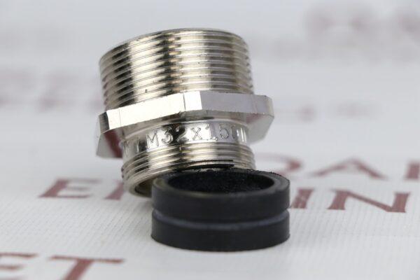Explosion-proof brass nickel plated cable gland CAPRI №7 M32 CAP816894 K1 (3)