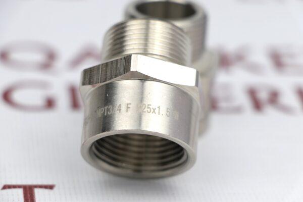 Промышленный 34NPT (M) x M25 (F) WAROMпереходник Industrial Adapter FGJ-I (2)