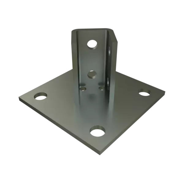 UNISTRUT P2072A И P2072A SQ — ОСНОВАНИЕ СТОЛБА (СЕРИЯ 1-58)